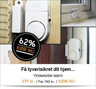 Få tyverisikret dit hjem billigt, nemt og effektivt.. Få tyverisikret dit hjem billigt, nemt og effektivt..