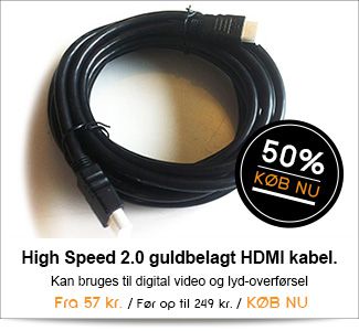 Testet og godkendt kvalitets HDMI kabel.. Testet og godkendt kvalitets HDMI kabel..
