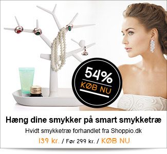Hæng dine smykker på smart smykketræ i fedt design! Hæng dine smykker på smart smykketræ i fedt design!