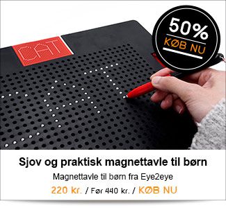 Sjov og praktisk magnettavle til børn Sjov og praktisk magnettavle til børn