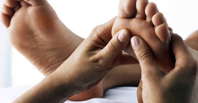 Behandling med zoneterapi til halv pris