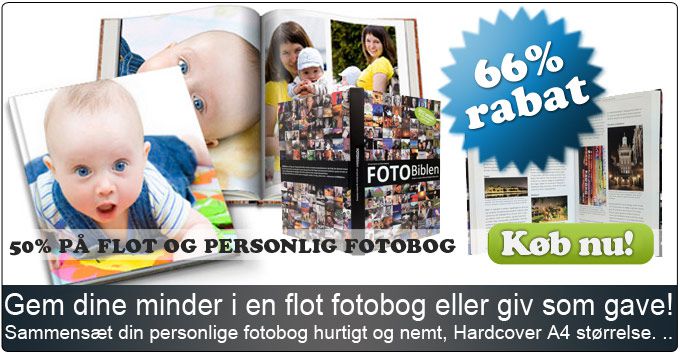 Få styr på minderne med en sjov fotobog!