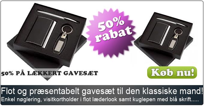 Flot og elegant gavesæt