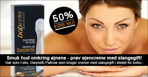 Øjencreme med bid i!