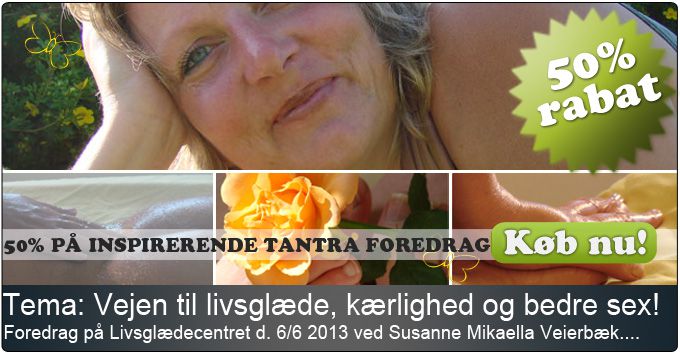 Vejen til Livsglæde, kærlighed og bedre sex!