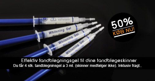 REFILL: Den effektive tandblegningsGEL fra Tandblegning.biz