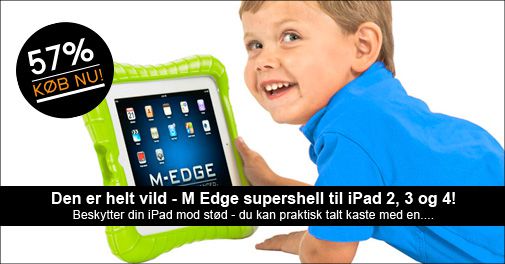 Se testvideoen hvor iPads kastes rundt for at teste det geniale cover!