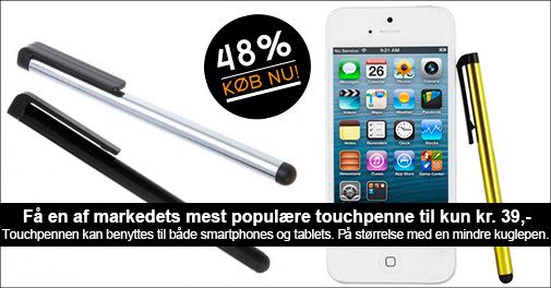 Undgå fedtede fingeraftryk på din tablet eller din smartphone!