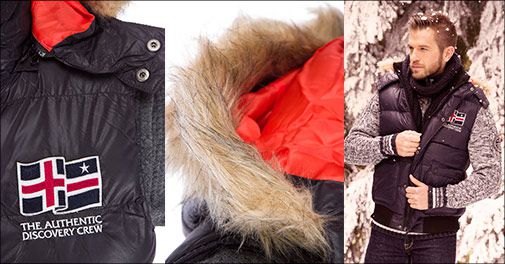 Hold dig varm i denne lækre dunvest!