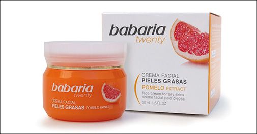 2 stk. Babaria Grapefruit creme til fedtet hud, inkl. fragt, værdi kr. 244