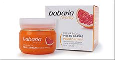 2 stk. Babaria Grapefruit creme til fedtet hud, inkl. fragt, værdi kr. 244