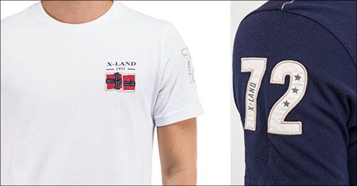 Vær klar til det gode vejr med smart sailor look t-shirt!