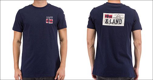 Vær klar til det gode vejr med smart sailor look t-shirt!