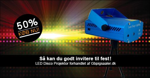Så kan du godt invitere til fest!