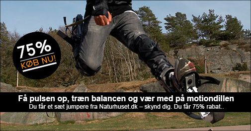 Kom i form med de sjove, vanedannende Jumpere fra Naturhuset.dk