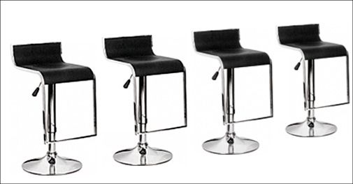 Barstole i moderne, lækkert italiensk look fra House of Hansen