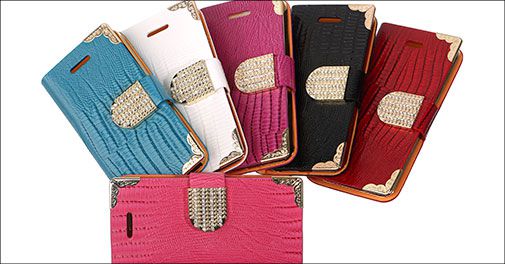 Feminint og elegant klap cover!