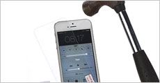 Beskyttelsesglas til iPhone fra Smileyphone.dk, værdi 249,-