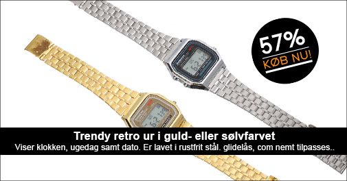 Få glæde af dette populære digitale retro ur, mange år fremover!