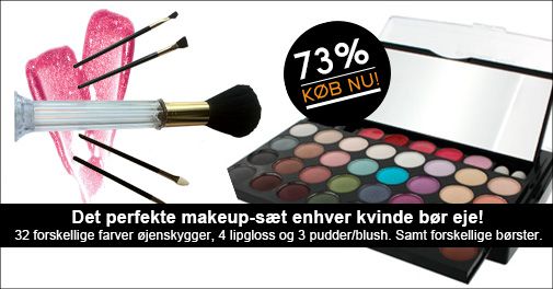 Det perfekte makeup-sæt til dig selv eller til en du holder af!