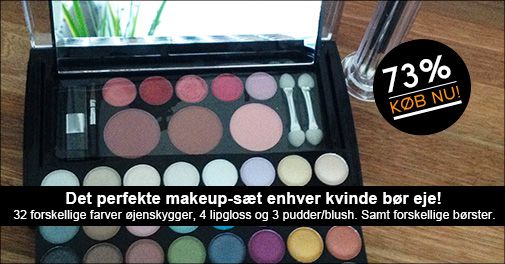 Det perfekte makeup-sæt til dig selv eller til en du holder af!