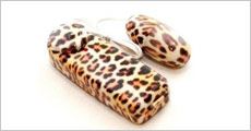 Leopard vibro-æg, inklusiv fragt, værdi kr. 155