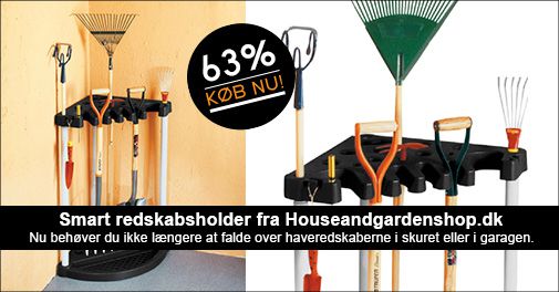 Nu behøver du ikke længere at falde over haveredskaberne!