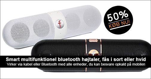 Lille højtaler - stor lyd - smart multifunktionel bluetooth højtaler