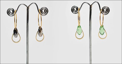 Smukke ørecreolere - perfekte til både hverdag og fest!