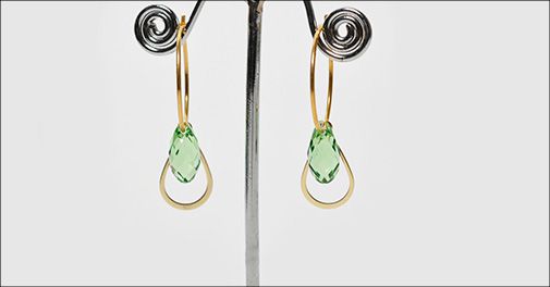 Smukke ørecreolere - perfekte til både hverdag og fest!