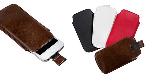 Beskyt din iPhone 4/4S, 5/5S, 5C eller 6/6+ med lækker sleeve