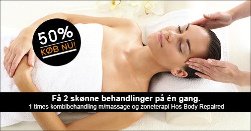 Få 2 skønne behandlinger på en gang!