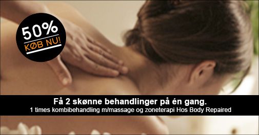 Få 2 skønne behandlinger på en gang!