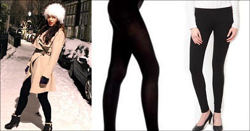 Hold dig varm med super dejlige leggings.