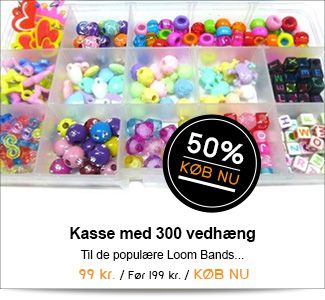 Dekorer dine Loom Bands - lige så langt fantasien rækker! Dekorer dine Loom Bands - lige så langt fantasien rækker!
