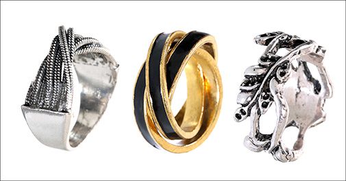 Flotte ringe fremhæver et hvert look