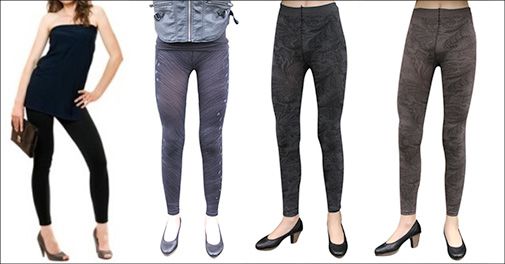 De lækreste leggings - vælg ml. flere smarte modeller!