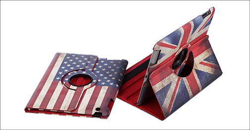 Trendy og slidstærkt iPad cover.. 