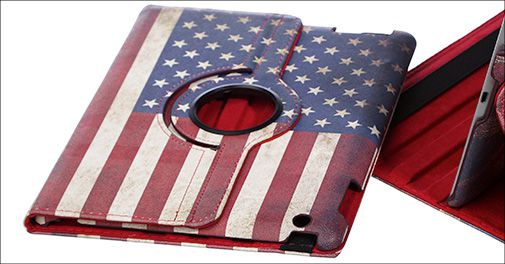 Trendy og slidstærkt iPad cover.. 