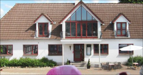 Morten Korch idyl på Hotel Mosegaard med udsigt over det sydfynske øhav