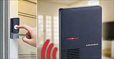 Trådløs dørklokke fra Grundig forhandlet fra Dealtorvet.dk, værdi kr. 428,-