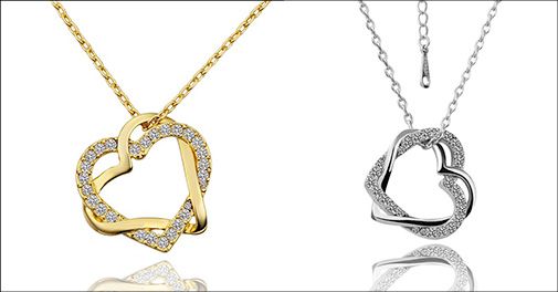 Enkelt og smukt halssmykke forhandlet af Beautidesign