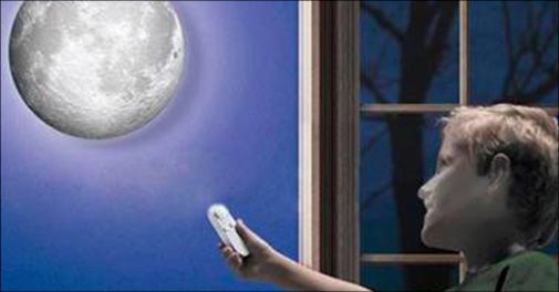 Beroligende nattelampe der vækker børns interesse for rummet