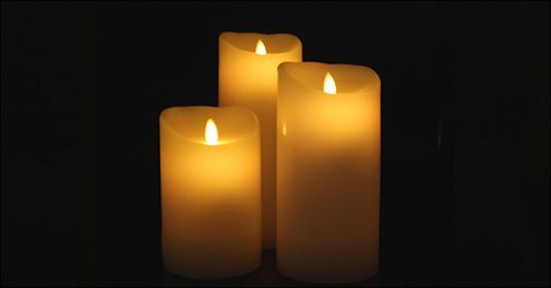 Hyggelig og sikker lyskilde - fantastisk alternativ til alm. stearinlys!