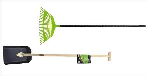 Så er løsningen her! Fald ikke længere over dine haveredskaber!