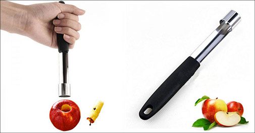 Så nemt fjernes kernehuset med et snuptag!