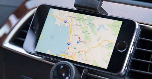Smart mobilholder der kan monteres i bilens ventilationsblæser!