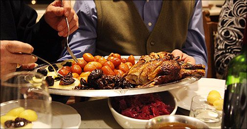 Lørdag 28. november på Fangel Kro <br> Juleophold med mad, musik og dans 