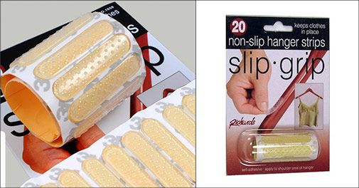 Slip for krøllet tøj på gulvet!