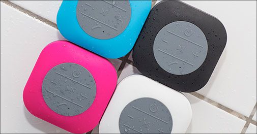 Ny forbedret model med endnu bedre lyd - syng med i badet :)